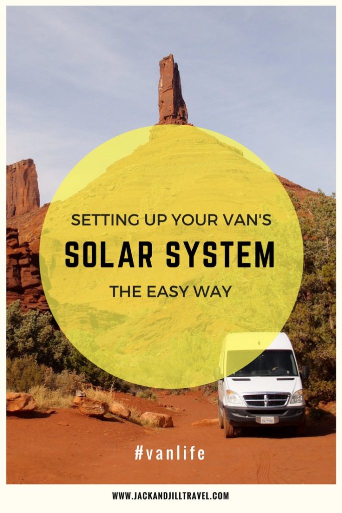 How we set up our Sprinter Van's solar power system