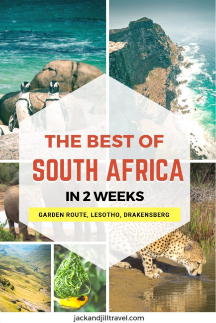 2 weeks south Africa itinerary